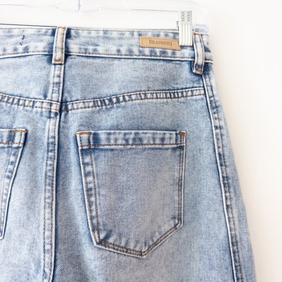 NEW Blank NYC Denim Barrel Jeans Light Wash Vintage Aesthetic, Size 26 - Picture 9 of 9